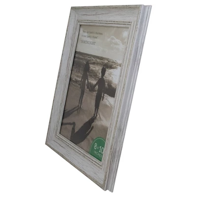 Northlight 8" X 10" Weathered Finish Photo Picture Frame - White 5 Northlight 8" X 10" Weathered Finish Photo Picture Frame - White - Image 3