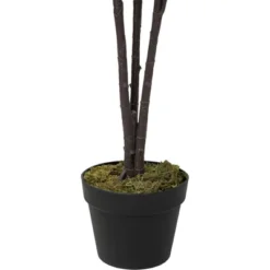 Northlight 51" Artificial Green And Brown Potted Rubber Plant -Northlight GUEST 7a93cd3a b2fc 4d87 957a 99f51d3b97a2