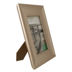 Northlight 5" X 7" Champagne Gold Honeycomb Rectangular Photo Frame 10.25" -Northlight GUEST 7c655fc2 872f 4d51 b806 1e3d6a091063