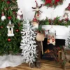 Northlight 48" Santa Claus With Artificial Flocked Alpine Tree Christmas Figure 1 Northlight 48" Santa Claus With Artificial Flocked Alpine Tree Christmas Figure -Northlight GUEST 7ceab4c5 b037 49e7 a5e4 50f1fab5081f