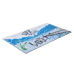 Northlight Life Is Better At The Lake Doormat 18" X 30" -Northlight GUEST 7e765a3c 27eb 478f a223 77d81aa4a398