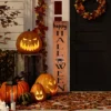 Northlight 36" Orange Happy Halloween With Spider Wood Wall Sign -Northlight GUEST 80818496 6555 4e75 bb22 f931eeec8645