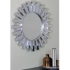 Northlight 25.5" Matte Silver Sunburst Round Wall Mirror 2 Northlight 25.5" Matte Silver Sunburst Round Wall Mirror -Northlight GUEST 8210065f 291e 40ee 878f 593fadf8a911