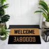 Northlight Natural Coir "Welcome Goodbye" Outdoor Doormat 18" X 30" -Northlight GUEST 827015b0 8618 4040 b5db 29962fab3279