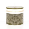 Northlight 3.25" Moss Green Traditional Cylindrical Outdoor Pillar Candle -Northlight GUEST 87cde6e2 b8ff 46b5 9767 51158b5abbec