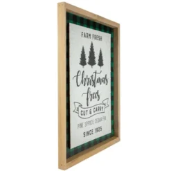 Northlight 16" Buffalo Plaid Wooden Framed "Farm Fresh Christmas Trees" Wall Decor 8 Northlight 16" Buffalo Plaid Wooden Framed "Farm Fresh Christmas Trees" Wall Decor -Northlight GUEST 8aa7c3bd b269 46d7 ac25 783d854686cb