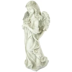 Northlight 17" Peaceful Angel Holding A Rose Outdoor Garden Statue -Northlight GUEST 8d8cc540 a0cd 434f 9051 53c975bd6057