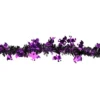 Northlight Black With Purple Bats Halloween Tinsel Garland - 50 Feet, Unlit -Northlight GUEST 8f2f2666 5578 49e9 a4c1 f339a19bf04d