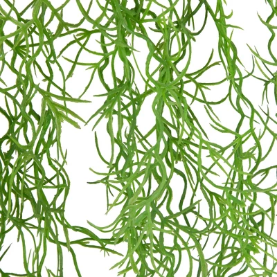 Northlight 22" Artificial Cascading Succulent Plant In Gray Stone Pot 6 Northlight 22" Artificial Cascading Succulent Plant In Gray Stone Pot - Image 4