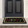 Northlight Black Coir "Merry" Christmas Doormat 18" X 30" 2 Northlight Black Coir "Merry" Christmas Doormat 18" X 30" -Northlight GUEST 90ae5618 39a9 4770 9160 2205bc68cf34