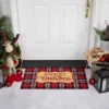 Northlight Red And Black Plaid "Merry Christmas" Rectangular Doormat 18" X 30" 1 Northlight Red And Black Plaid "Merry Christmas" Rectangular Doormat 18" X 30" -Northlight GUEST 93bb5dac 8f13 423f 9082 42a67688354a