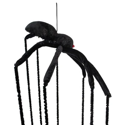 Northlight 6' Black Long Legged Spider Halloween Decoration 5 Northlight 6' Black Long Legged Spider Halloween Decoration - Image 3