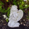 Northlight 6.75" Praying Angel With Cross Outdoor Garden Statue -Northlight GUEST 9c680a23 d831 4abc 98ad e45a9f42f66e