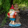 Northlight 10.5" Red And Blue Beach Gnome Outdoor Garden Statue -Northlight GUEST 9c8da9f0 067a 48e1 85f6 6c4808981fb0