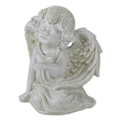 Northlight 6" Ivory Sitting Angel With Bird Outdoor Garden Statue -Northlight GUEST 9da3fefd 3b3a 45ee a8a4 715d2fab1763