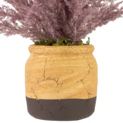 Northlight 12" Artificial Purple Cypress Plant In A Ceramic Pot -Northlight GUEST 9e893140 cfe7 4fe6 b840 40c95b49bb2d