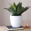 Northlight 13" Agave Artificial Potted Plant - Green -Northlight GUEST 9f89dcef 597d 4600 a6f4 1184ba7f4837