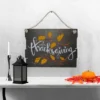 Northlight 15" Wooden 'Happy Thanksgiving' Hanging Wall Sign -Northlight GUEST a444e57b abbf 485e 9c86 d753202d3aad