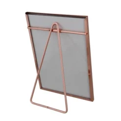 Northlight 7.25" Classical Rectangular 5" X 7" Photo Picture Frame With Easel Back - Rose Gold -Northlight GUEST a517585d a3ab 44e2 8de1 c4753a8c9e55
