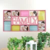 Northlight 28.75" Pink "Family" Collage Photo Picture Frame Wall Decoration -Northlight GUEST a540ab38 13f1 4678 8e1b aed1668fdada