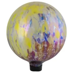 Northlight 10" Yellow And Blue Iridescent Reflective Glass Outdoor Garden Gazing Ball 7 Northlight 10" Yellow And Blue Iridescent Reflective Glass Outdoor Garden Gazing Ball -Northlight GUEST a7cfde83 d70a 41c2 a0b2 2830f603d6e9