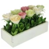 Northlight 9.5" White/Pink Artificial Flowers In Spring Planter 2 Northlight 9.5" White/Pink Artificial Flowers In Spring Planter -Northlight GUEST a95ad0e5 c369 42bf 95dd e28bcb2691e2