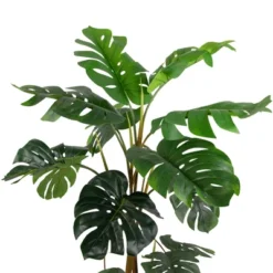 Northlight Real Touch™ Artificial Monstera Artificial Plant In A White Textured Pot - 4.25' 12 Northlight Real Touch™ Artificial Monstera Artificial Plant In A White Textured Pot - 4.25' -Northlight GUEST aa66b6df 0097 4d07 b47c 20dcf248eece
