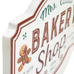 Northlight 18" Mrs. Claus' Bakery Shop Metal Christmas Wall Sign -Northlight GUEST ac98393a bd69 468a b78e b8f9ce22e514