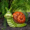 Northlight 13.5" Green And Brown Snail Outdoor Garden Statue -Northlight GUEST b03e0526 1606 4eaa 935e 43357e97d4f8