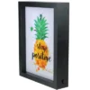 Northlight 9” LED Lighted 'Stay Positive' Pineapple Framed Light Box -Northlight GUEST b2c588df 4fd6 40fa 9c62 1b63f0d08b81