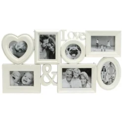 Northlight 26.5" White Multi-Sized Love Collage Picture Frame Wall Decor -Northlight GUEST b4ac3145 3af8 4dc2 9a1a ba7a08e63849