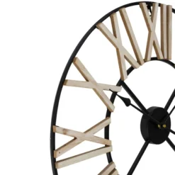 Northlight 24" Roman Numeral Battery Operated Round Wall Clock With Metal Frame -Northlight GUEST b503391d 130a 417f bb69 21eae631428b