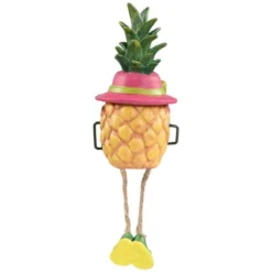 Northlight 6.25" Tropical Girl Pineapple With Cocktail Outdoor Garden Statue -Northlight GUEST b67c7a56 5fad 476f a713 2d8a5c0519a6