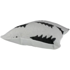 Northlight 18" White And Black Forest Trees Knit Christmas Throw Pillow -Northlight GUEST bd1f884a d2b8 4bd2 a18d 4d5e9af72083