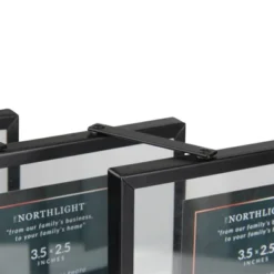 Northlight 20" Contemporary Collapsible Rectangular 4" X 6" Photo Picture Frame - Black -Northlight GUEST c2e9bdb8 d4c4 4d2d 942a 9ab012f14208