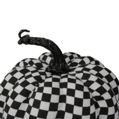 Northlight 6.5" White And Black Plaid Fall Harvest Tabletop Pumpkin 6 Northlight 6.5" White And Black Plaid Fall Harvest Tabletop Pumpkin -Northlight GUEST c5845835 c494 4957 9e41 690bb4d40e93