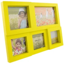 Northlight Yellow Multi-Sized Puzzled Collage Picture Frame 8 Northlight Yellow Multi-Sized Puzzled Collage Picture Frame -Northlight GUEST c5afc373 69b7 4f56 80c3 aa0a977a9f0b