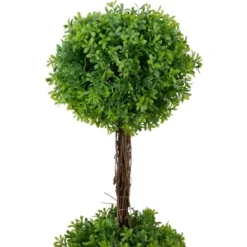Northlight 36" Green Double Sphere Artificial Boxwood Topiary Potted Plant 7 Northlight 36" Green Double Sphere Artificial Boxwood Topiary Potted Plant -Northlight GUEST c8590afb 44d2 4135 8e18 29677b02f398