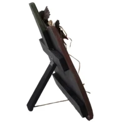 Northlight 10" Green And Orange Fall Harvest Wood Pumpkin -Northlight GUEST ca472600 58a3 43db 8c7e cc18b98a5692