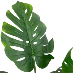 Northlight 35" Green Wide Leaf Monstera Artificial Potted Plant 12 Northlight 35" Green Wide Leaf Monstera Artificial Potted Plant -Northlight GUEST cda6fe11 84c5 4c76 b5b8 44f6b79e590e