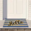 Northlight Natural Coir "Hello" Outdoor Rectangular Doormat 18" X 30" -Northlight GUEST cfda5713 a2c6 4cbc afb8 181cd0eb6549