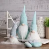 Northlight 16" Aqua And White Sitting Spring Gnome Figure -Northlight GUEST d2cb1e68 d843 43b6 a47d c9ca84bac6ee