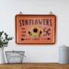Northlight 15" Fall Harvest Orange "Sunflowers" Wall Sign -Northlight GUEST d53189d4 e00b 47ea a6fc b4f6e8ee5e48