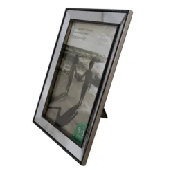 Northlight Black And Silver Mirrored Photo Frame For 8" X 10" Photo -Northlight GUEST d65cb965 0b24 4a27 95e9 6e6935844ed0