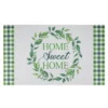 Northlight Home Sweet Home Gingham Doormat 18" X 30" -Northlight GUEST dbe7a0ff c7c4 4561 bbb6 64413d31ccd2