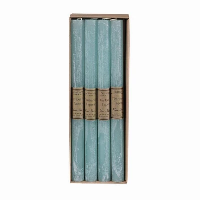 Northlight 12" Sea Foam Blue Traditional Cylindrical Taper Candle Box 3 Northlight 12" Sea Foam Blue Traditional Cylindrical Taper Candle Box