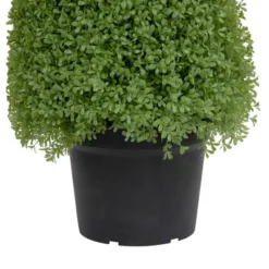Northlight 3' Artificial Boxwood Cone Topiary Tree With Round Pot, Unlit -Northlight GUEST e11fe7ce 81f3 4433 94bc d2c6418d2258