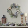 Northlight Neutral Colored Pumpkin And Pine Cones Fall Harvest Wreath - 18-Inch, Unlit -Northlight GUEST e16993b7 7af3 436d 97f4 eabfe05d7a5a