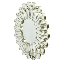 Northlight 31" Champagne Gold Sunflower Round Wall Mirror -Northlight GUEST e429ce0a 50f9 4a58 a2d9 f155fdcf05ae