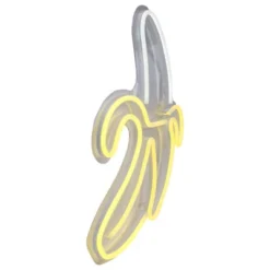 Northlight 18" Yellow LED Neon Style Banana Wall Sign -Northlight GUEST e46f37c9 db51 4403 aeba 5ab33460c699